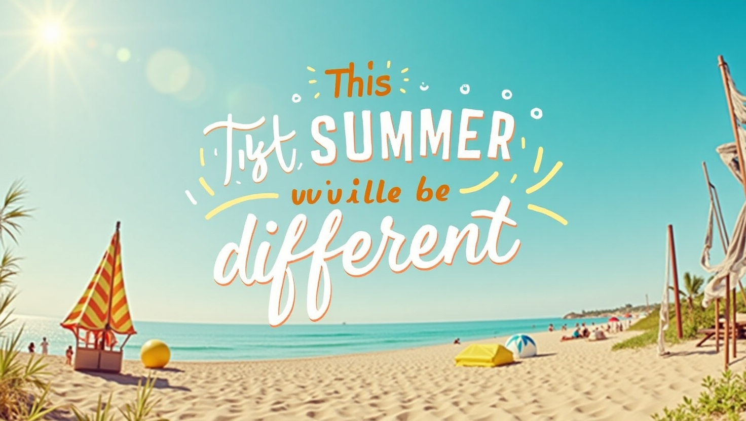 This Summer Will Be Different